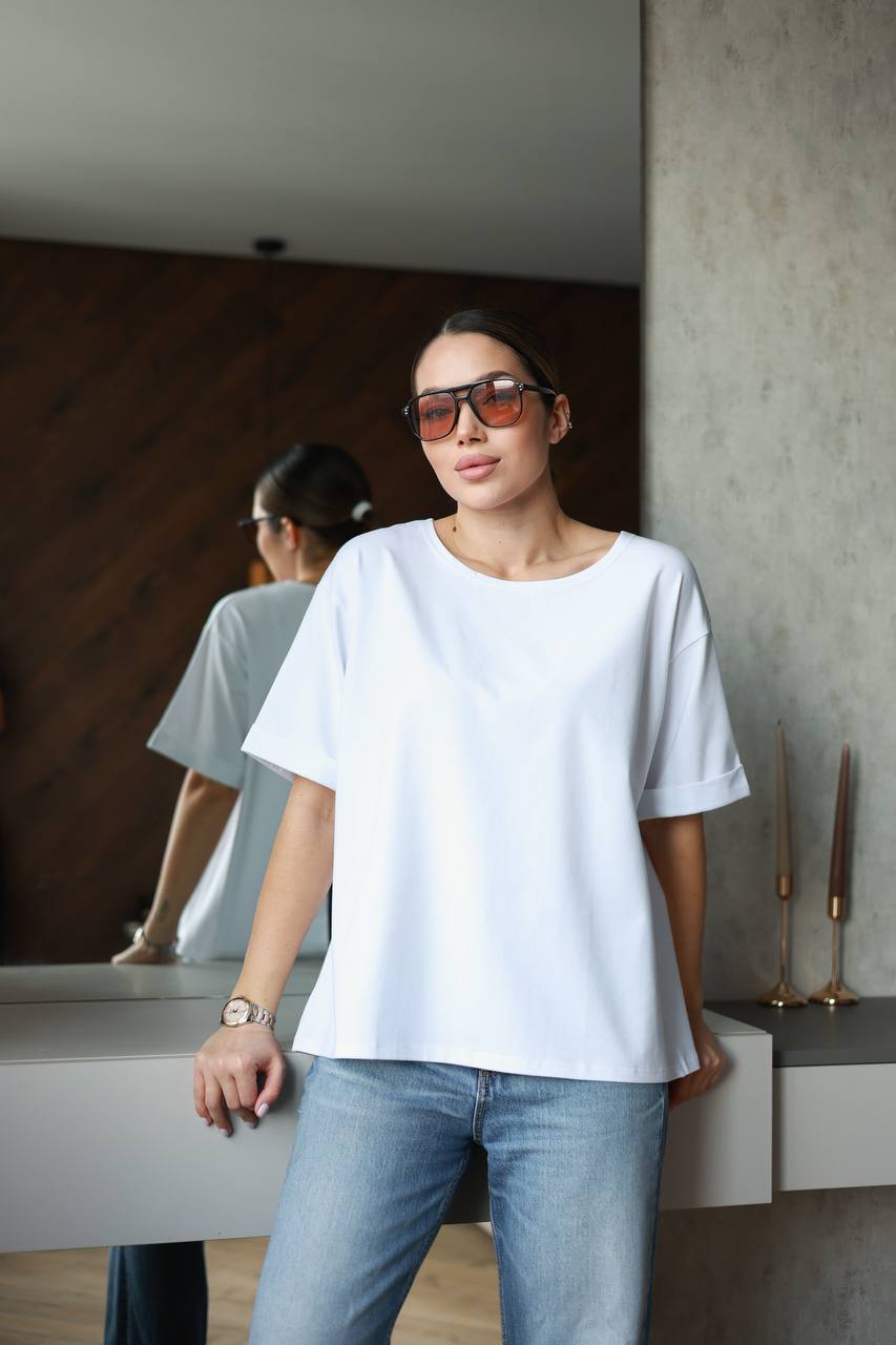 Футболка з мереживом — ракурс 4